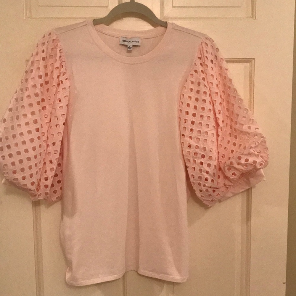 Gibson Latimer puff sleeve shirt